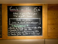 Restaurant Le Boccalatte à Chamonix-Mont-Blanc menu