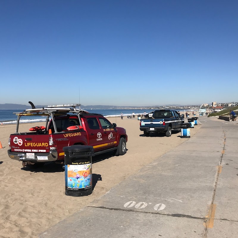 LA County Fire Dept. Lifeguard Operations - Torrance Beach
