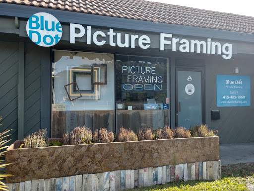 Blue Dot Picture Framing