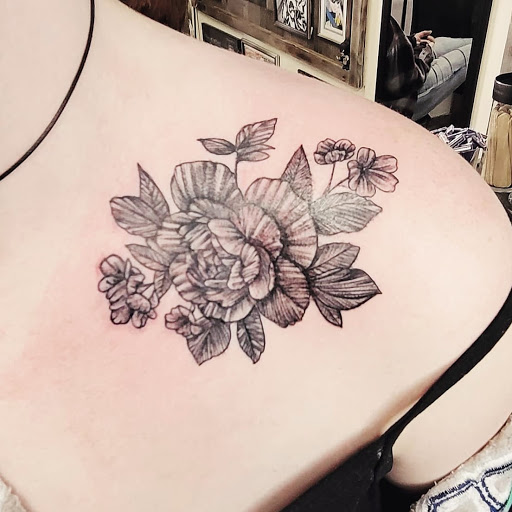 Explore olive branch tattoo ideas, creative tattoo ideas in Beverly Hills, available at R-N-R Custom Tattoos