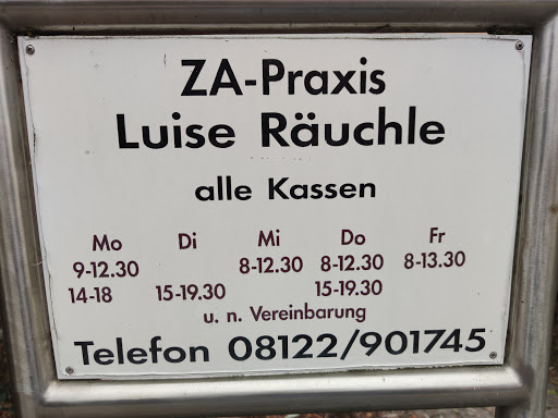 Frau Maria-Luise Räuchle in Oberding