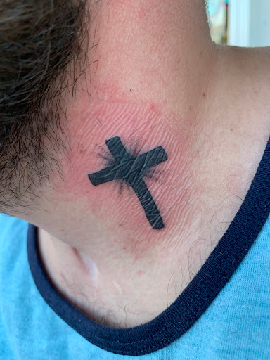 Explore back of arm tattoo ideas, creative tattoo ideas in Cocoa Beach, available at 13 Waves Tattoo