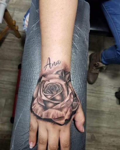 Explore astronaut tattoo ideas, creative tattoo ideas in Wallace, available at Artistic Abyss Tattoo Collective