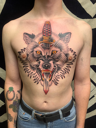 Explore mother and son matching tattoos ideas, creative tattoo ideas in Austin, available at Black Swan Tattoo Company