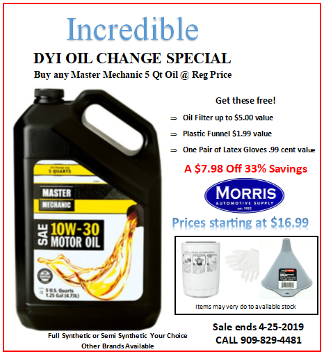 Auto Parts Store «Morris Auto Supply», reviews and photos, 8539 Nuevo Ave, Fontana, CA 92335, USA