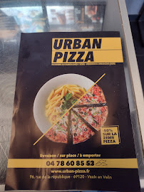 Urban Pizza - Vaulx en Velin à Vaulx-en-Velin carte