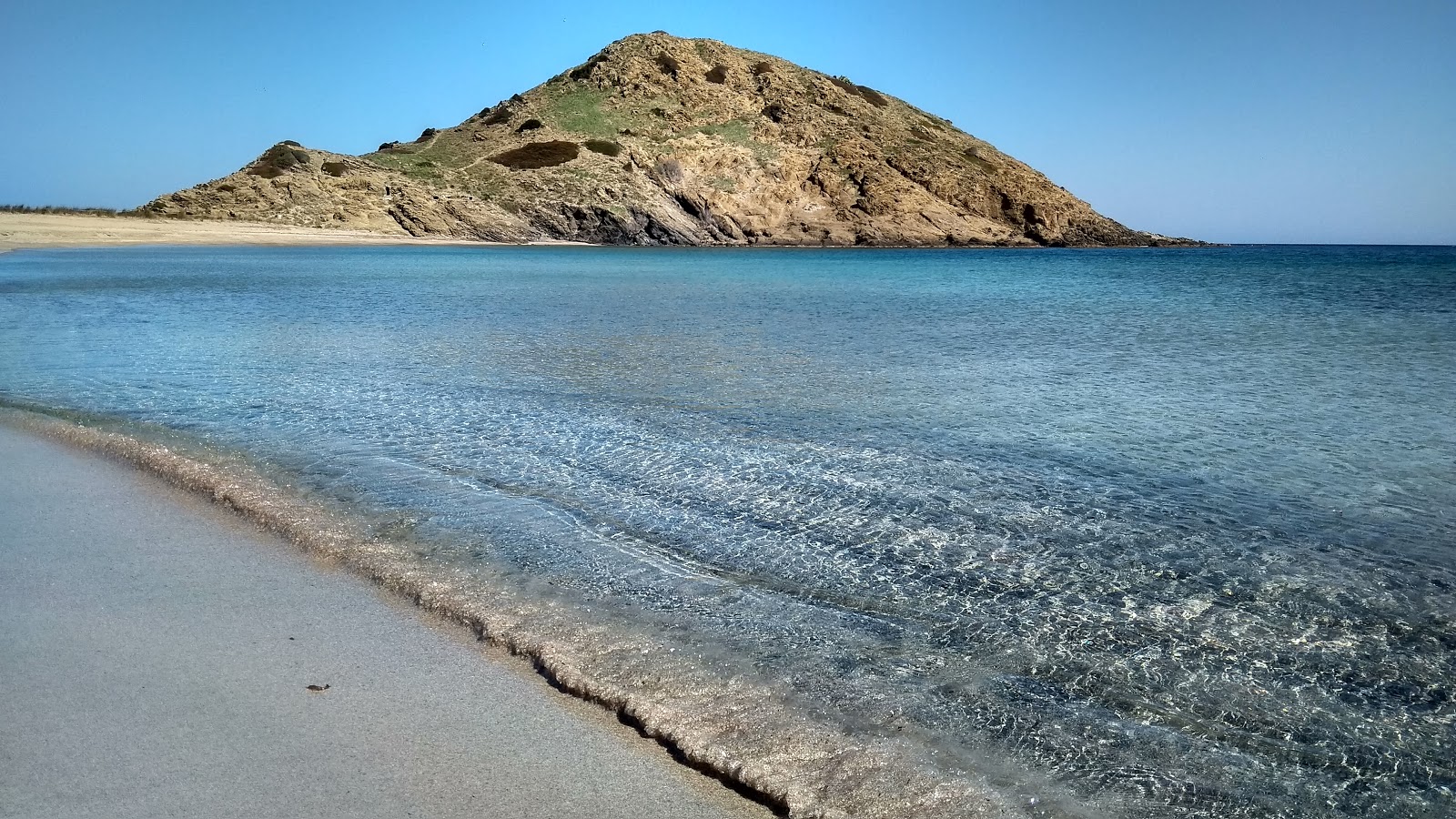 Cala Mesquida的照片 带有宽敞的海湾