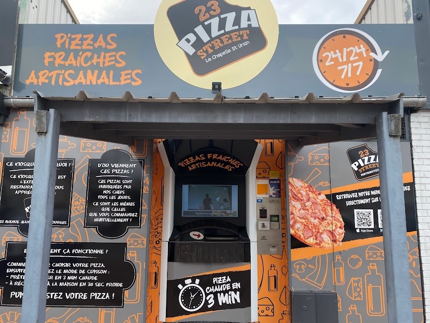 23 Pizza Street distributeur La Chapelle-Saint-Ursin à La Chapelle-Saint-Ursin
