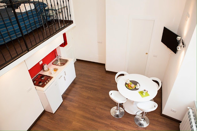 Cuisine Chambre d'hôtes B&B Mergellina 80122 Naples