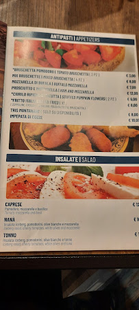 A' Quartrian' Pizzeria à Naples menu