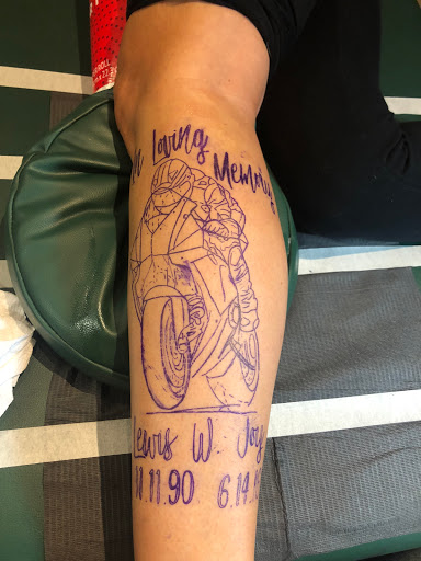 Explore long skinny tattoo ideas, creative tattoo ideas in Cape Coral, available at UNRIVALED INK