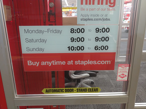 Office Supply Store «Staples», reviews and photos, 3701 Vestal Pkwy E, Vestal, NY 13850, USA