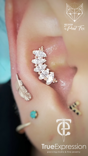 Explore cat outline tattoo ideas, creative tattoo ideas in Elmhurst, available at TRUE EXPRESSION - Fine Piercing Studio