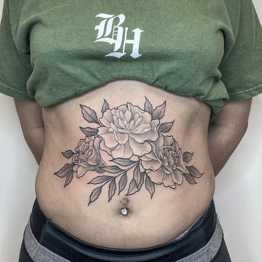 Explore mother daughter and son tattoo ideas, creative tattoo ideas in Flat Rock, available at The Gallows Tattoo Studio