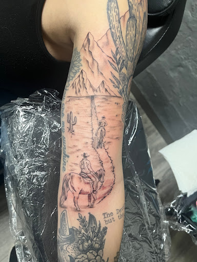 Explore anime symbol tattoo ideas, creative tattoo ideas in Northern Cambria, available at Chey Kline Tattoos LLC