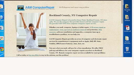 Computer Repair Service «Rockland County Computer Repair», reviews and photos, 24 Colonel Conklin Dr, Stony Point, NY 10980, USA