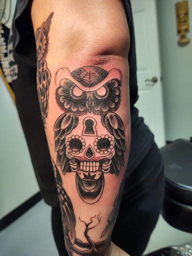 Explore year of the dragon tattoo ideas, creative tattoo ideas in Marietta, available at Monkeys Uncle Tattoo