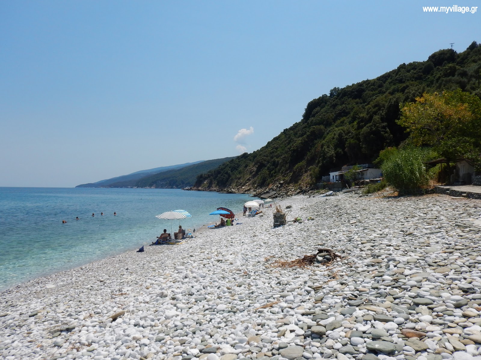 Agios Ioannis beach的照片 具有非常干净级别的清洁度