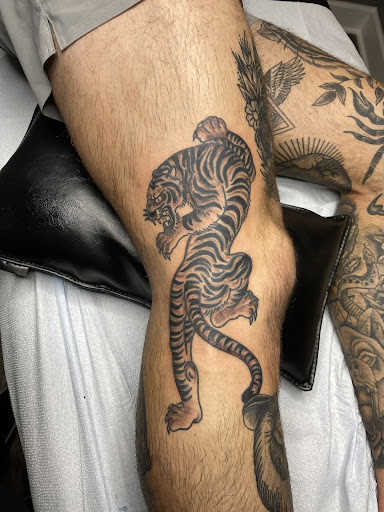 Explore tattoo cross ideas, creative tattoo ideas in Charleston, available at The Edge Tattoo Studio