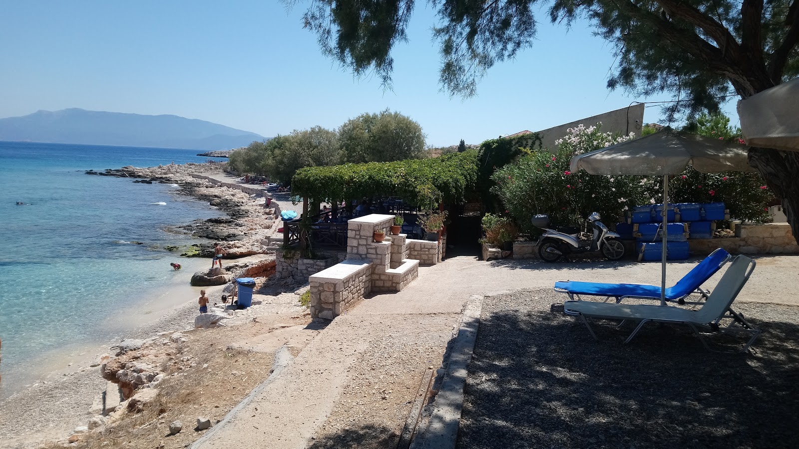 Photo of Ftenagia Beach amenities area