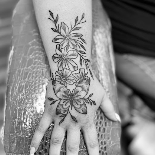 Explore shoulder sleeve tattoo ideas, creative tattoo ideas in Terre Haute, available at Timeless Tattoo LLC