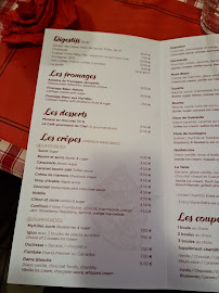 Menu / carte de Restaurant Les Chanterelles La Ferme de La Tania à Courchevel