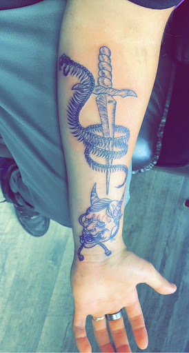Explore tattoo ideas half sleeve forearm, creative tattoo ideas in Spokane, available at All About It Tattoo Studio