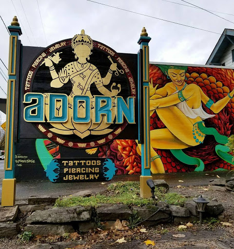 Explore chest tattoos for men ideas, creative tattoo ideas in Portland, available at Adorn East