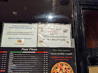 Menu / carte de Fast Pizza à Grenoble