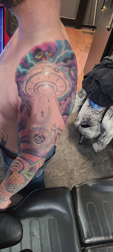 Explore abs tattoo ideas, creative tattoo ideas in Bay City, available at Electric Chair Tattoo