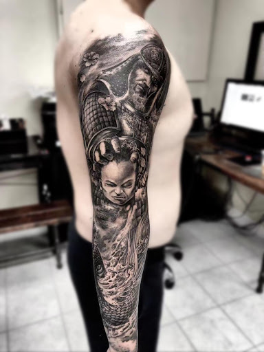 Explore cf tattoo ideas, creative tattoo ideas in Los Angeles, available at Hailin Tattoo Studio