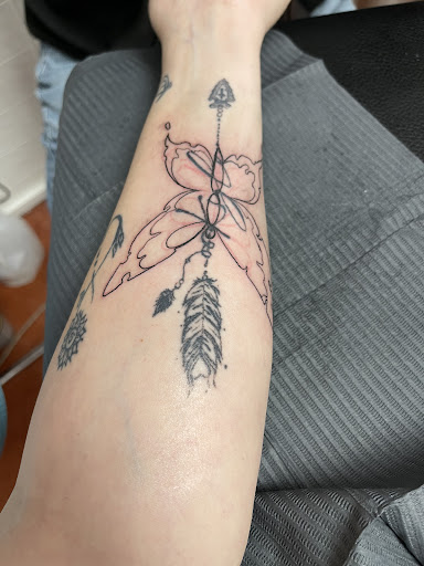 Explore metal gear solid tattoo ideas, creative tattoo ideas in Anderson, available at FearlessTattoos and Piercing