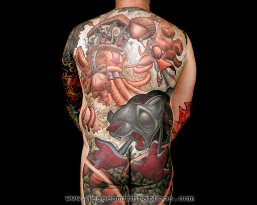 Explore god's soldier tattoo ideas, creative tattoo ideas in Richmond, available at Loose Screw Tattoo