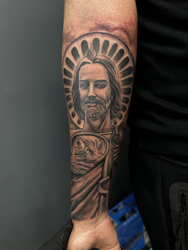 Explore darkness tattoo ideas, creative tattoo ideas in Brooklyn, available at Empire Ink Tattoo Studio