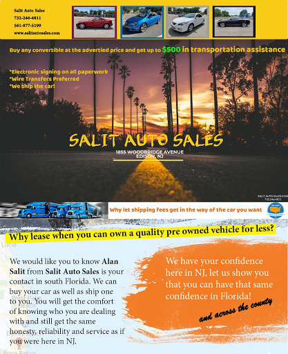 Used Car Dealer «Salit Auto Sales», reviews and photos, 1855 Woodbridge Ave, Edison, NJ 08817, USA