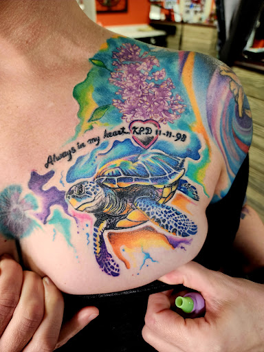 Explore cruise ship tattoo ideas, creative tattoo ideas in West Bend, available at Frenchys Tattoos & Co LLC