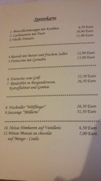 Wölflinger à Saarbrücken menu