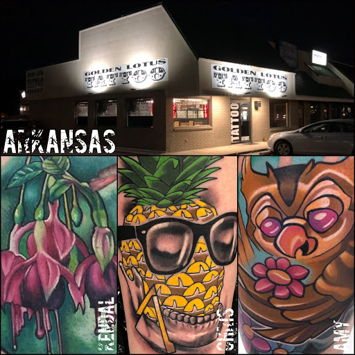 Tattoo Shop «Golden Lotus Tattoo Studio», reviews and photos, 3901 E Kiehl Ave C, Sherwood, AR 72120, USA