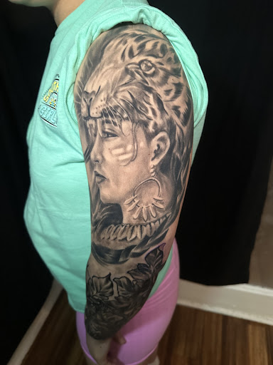 Explore bts love yourself tattoo ideas, creative tattoo ideas in Lexington, available at The Murder Art Collective