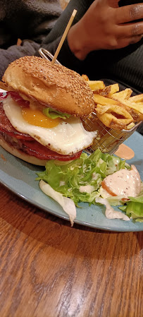 Hamburger du Restaurant français Le Limousin à Paris - n°17