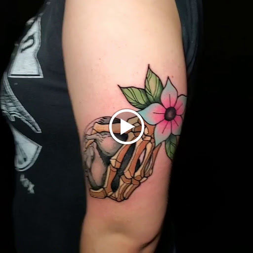 Explore black white tattoo ideas, creative tattoo ideas in Stevens Point, available at International Ink Tattoos