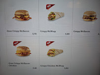 Restaurant McDonald's à Mondovì (la carte)