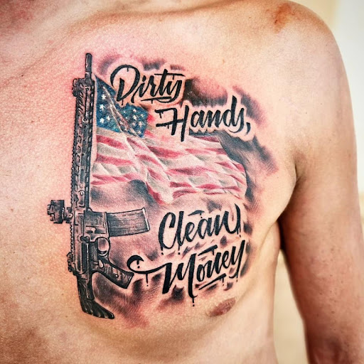 Explore realism tattoo ideas, creative tattoo ideas in North Fort Myers, available at Loyal 2 The Coil Tattoos & Body Piercings