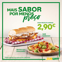 Restaurant Subway à Angra do Heroísmo (la carte)