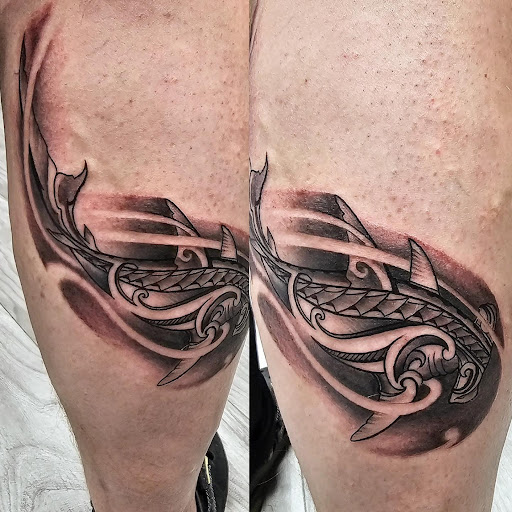 Explore first responder tattoo ideas, creative tattoo ideas in Kenosha, available at Kenosha Tattoo Company