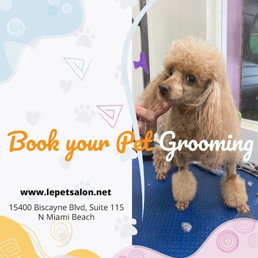 Le Pet Salon & Boutique Pet Groomer in Aventura