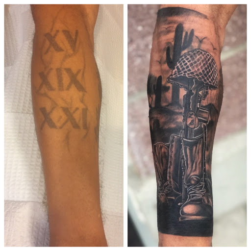 Explore 4 brothers tattoo ideas, creative tattoo ideas in Atlanta, available at Camp Creek Body Art & Laser
