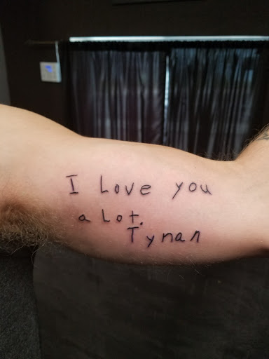 Explore love heart tattoo ideas, creative tattoo ideas in Casper, available at Final Thoughts