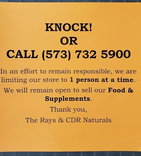Health Food Store «CDR Naturals Health Food Store», reviews and photos, 363 E Pine St, Bourbon, MO 65441, USA