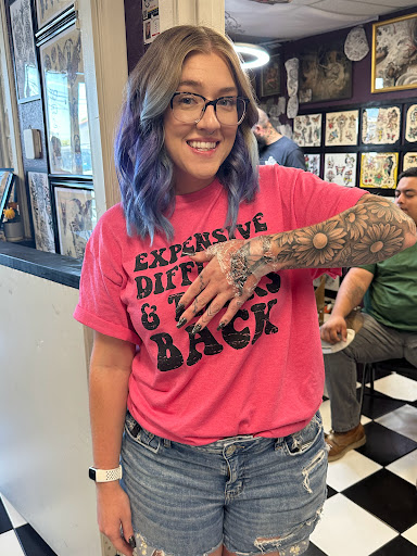 Explore star tattoo ideas wrist, creative tattoo ideas in Georgetown, available at Iron Rite Tattoo South